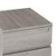 Rolling Two Drawer Vertical Filing Cabinet With Lock And Storage