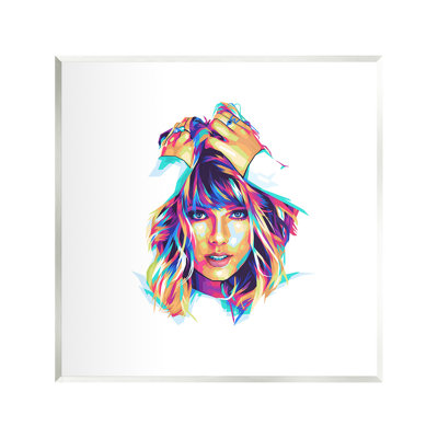 Conception d'art sur toile Taylor avec des teintes audacieuses par Birch & Ink