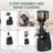 Juicer Machines With 5.9" Wide Feed Chute, Slow Cold Press Juicer For Whole Fruits & Vegetables,Black