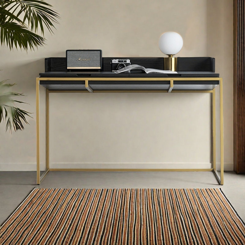 Petit bureau luxueux de style européen, Noir