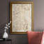 Toile encadrée noyer damassé de qualité supérieure II - prête à être accrochée-1778010580