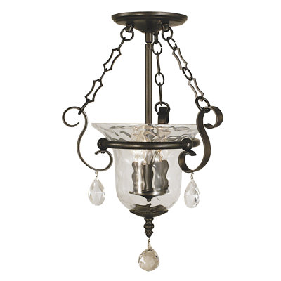 Vogel Glass Semi Flush Mount