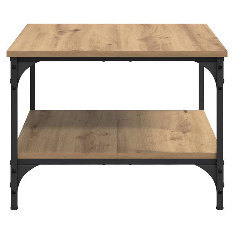 Coffee Table with Storage, Artisan Oak, 40cm. H x 55cm. L x 55cm. W