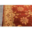 Tapis beige en laine noué à la main 8 pi 2 po x 9 pi 11 po Oushak