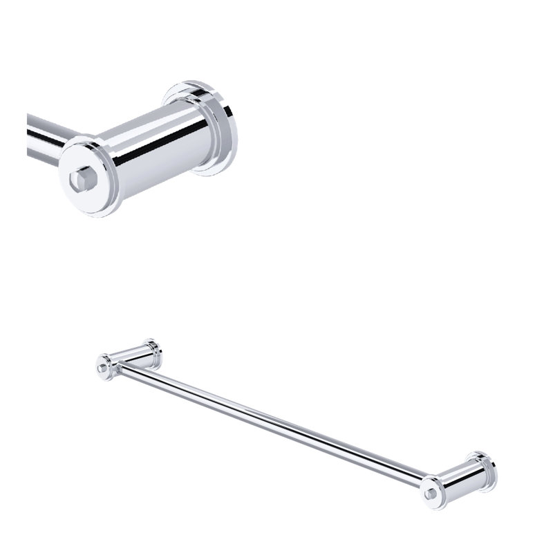 Armstrong 24" Towel Bar, Polished Chrome