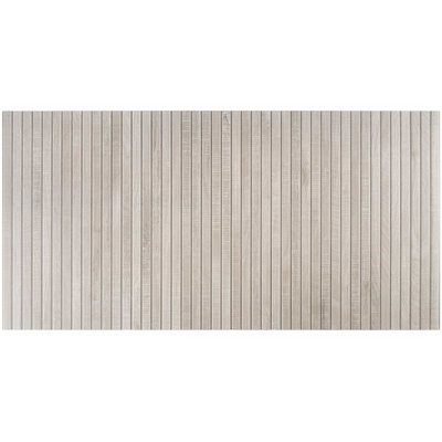 Kenridge 24x48 Fluted Matte Wood Look Porcelain Tile
