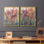 Sunlit Flowers I-Premium, reproduction encadrée - prête à être accrochée - aucun clou requis - aucun clou requis-767433075-767433072