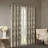 Ogee Knitted Jacquard Total Blackout Curtain Panel(Only 1 Pc Panel)-148549838-148549682