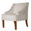 Fauteuil d'appoint incurvé Daryann-24098891