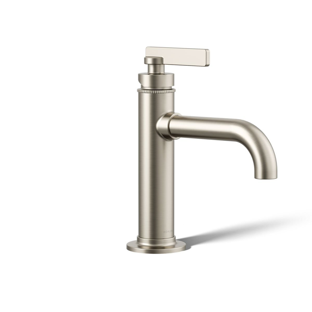 Castia Single-Handle Bathroom Sink Faucet, Vibrant Brushed Nickel, 1