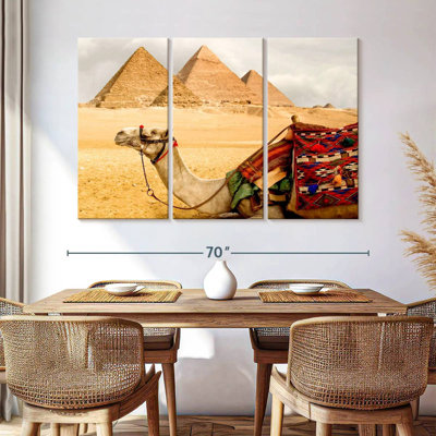 Adella Camel At The Pyramids Of Giza