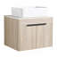 Ensemble de meuble-lavabo flottant avec lavabo en céramique Modern Design