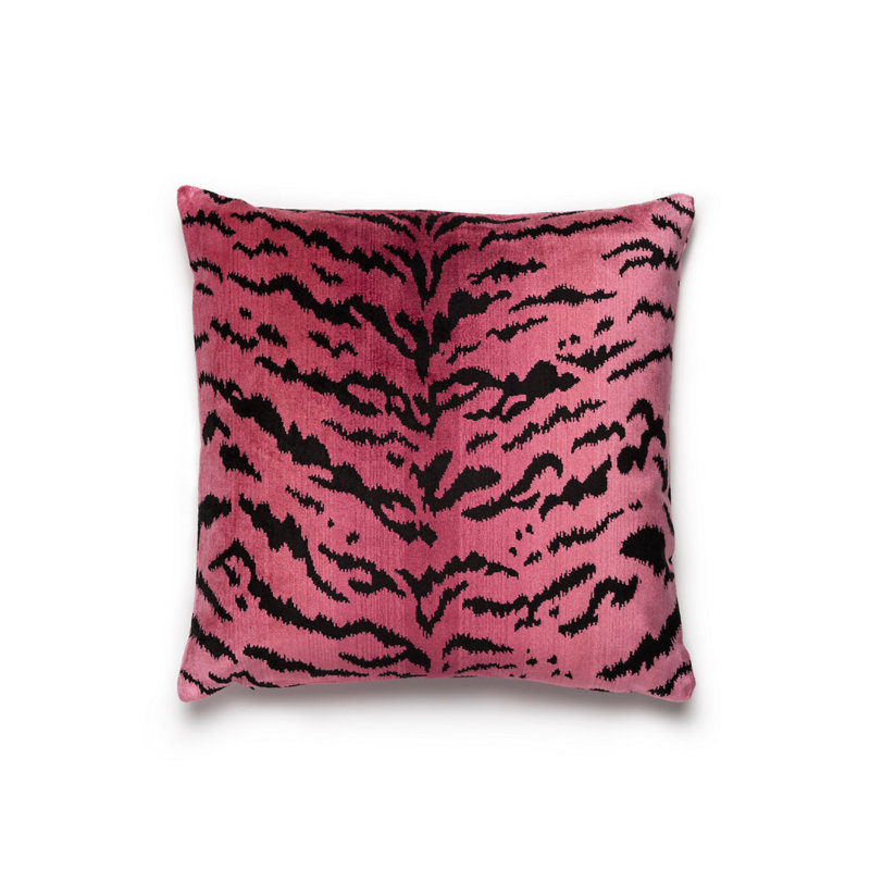 Coussin Tigre, REDS & BLACK