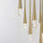 Linnie 9 - Light Gold LED Cluster Pendant-196107584