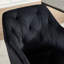 49.8cm H Velvet Upholstered Metal Armchair-122056785