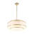 Aasim 18" Modern 4-Light Dimmable Drum Chandelier-685813053