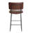Andoche Faux Leather Iron Frame Upholstered Stool-66324907-118658269