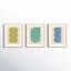 Keyhole 4-6. Set Of 3 Painting by Lee Lessem-226582888-226582890