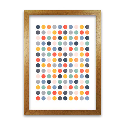 Scandinavian Dots Artwork Original - Print