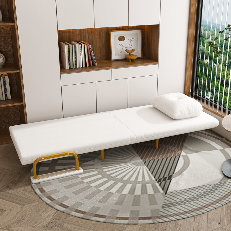 Fauteuil convertible Qirae, Blanc