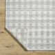 Lavande Plaid Wool Area Rug