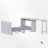 Murphy Bed With Adjustable Desk-1806935171