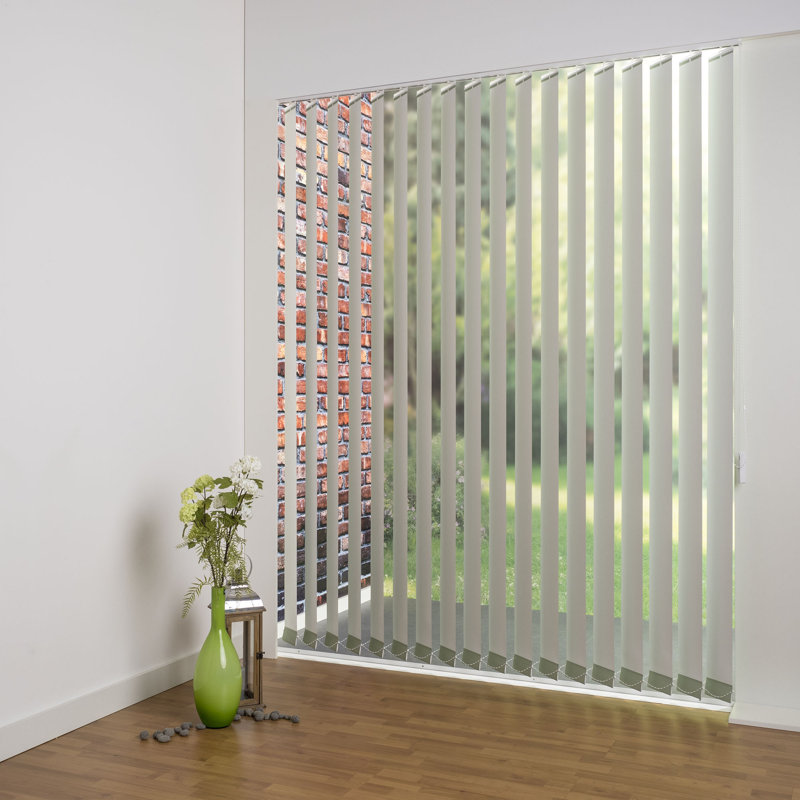 Blackout Vertical Blind, Jade, 180cm L x 120cm W, 12.7cm