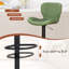 Tabouret de bar réglable avec repose-pieds, tabouret de comptoir pivotant à 360 ° en métal, ensemble de 2-1326686768