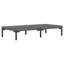 Latitude Run 8 Piece Garden Lounge Set With Cushions Poly Rattan Dark Grey