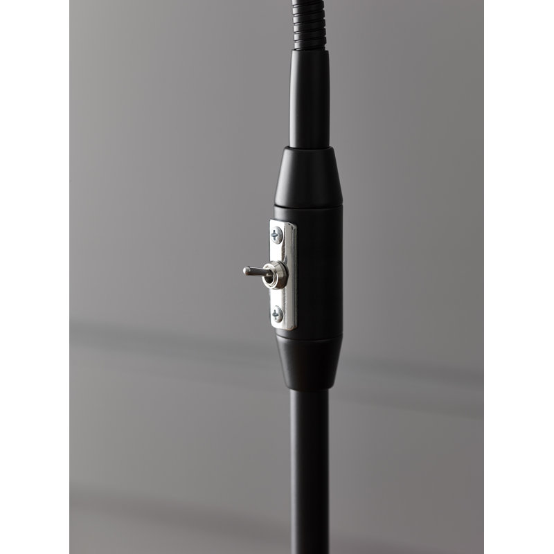 Ledro 124cm Arched Floor Lamp, Black