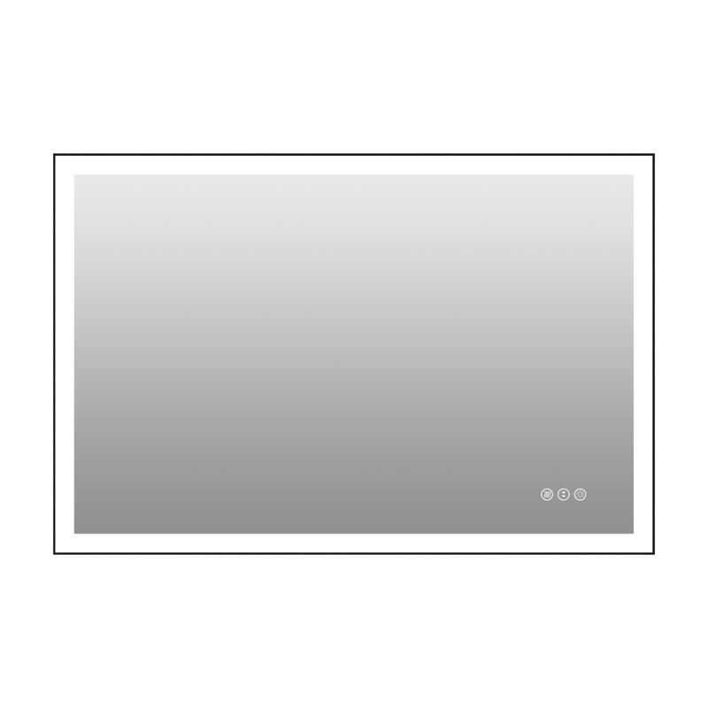 Miroir de salle de bain Dokes, 32 po x 48 po