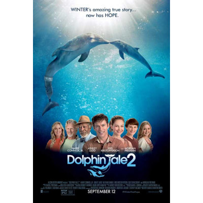 Dolphin Tale 2 Movie Poster 11 X 17  Item  MOVCB13145