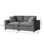 Canapé modulaire 2 pièces Caylie - gris anthracite-304400105