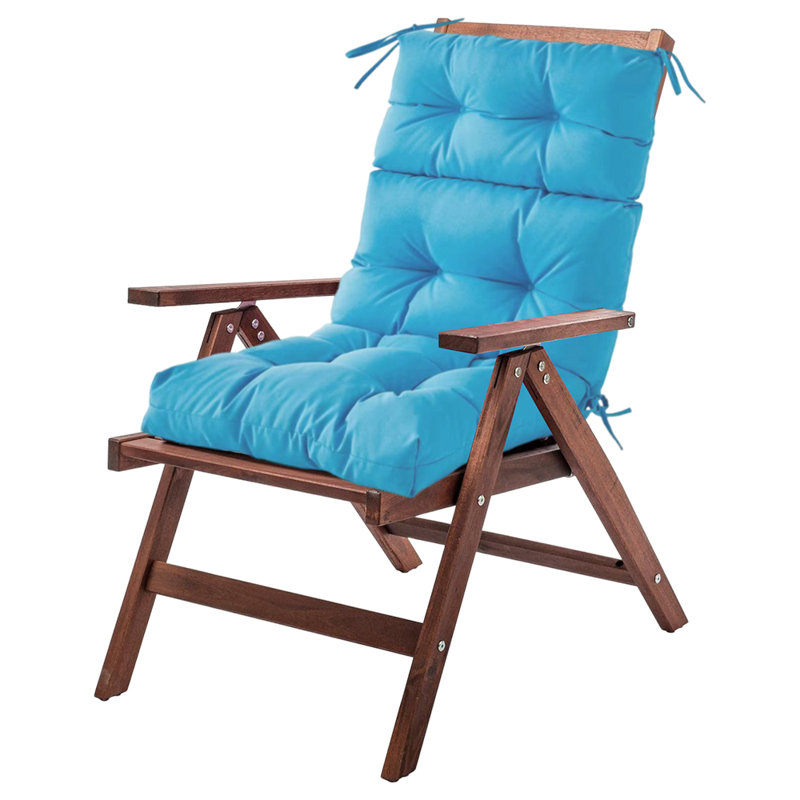 Coussin de chaise imperméable pour l'extérieur, Bleu