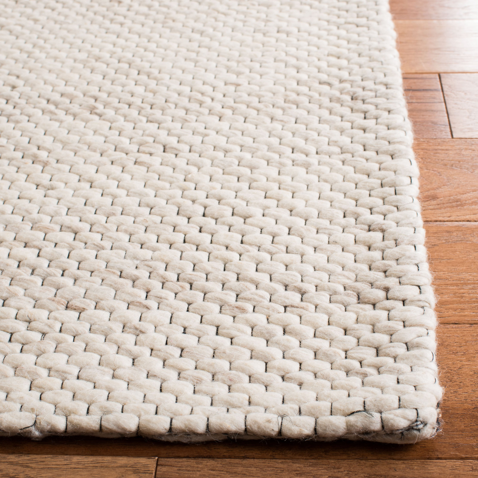 Jared Beige Brown Hand-Loomed Rug, Rectangle 3' x 5'