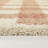 March Pink Gingham Shag Area Rug-1645089319