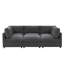 Canapé modulaire réversible en velours côtelé-130557650-130557655-130557657