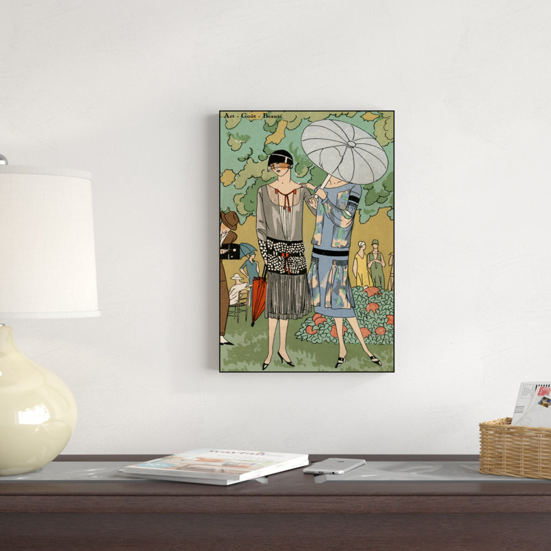 Vintage Couture VI - impression sur toile tendue, H 18 po x l 12 po x P 1,25 po