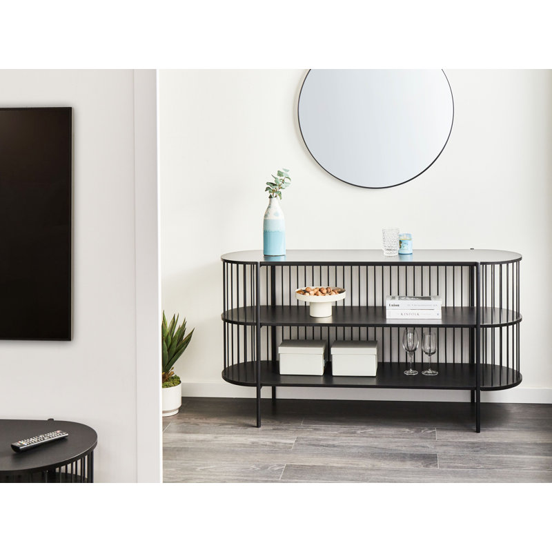 80 cm H x 149 cm W Iron Standard Bookcase