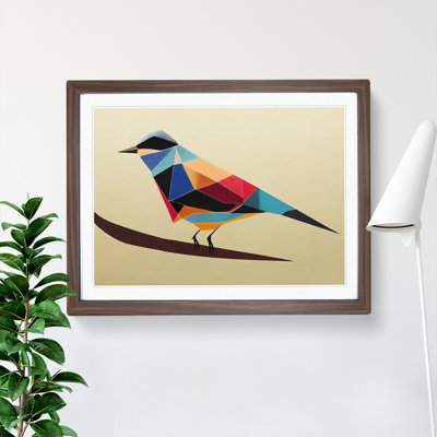 Wild Bird Abstract - Framed Print
