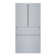 800 Series 20.5 cu. ft. Smart Energy Star Counter Depth French Door Refrigerator with FlexBar