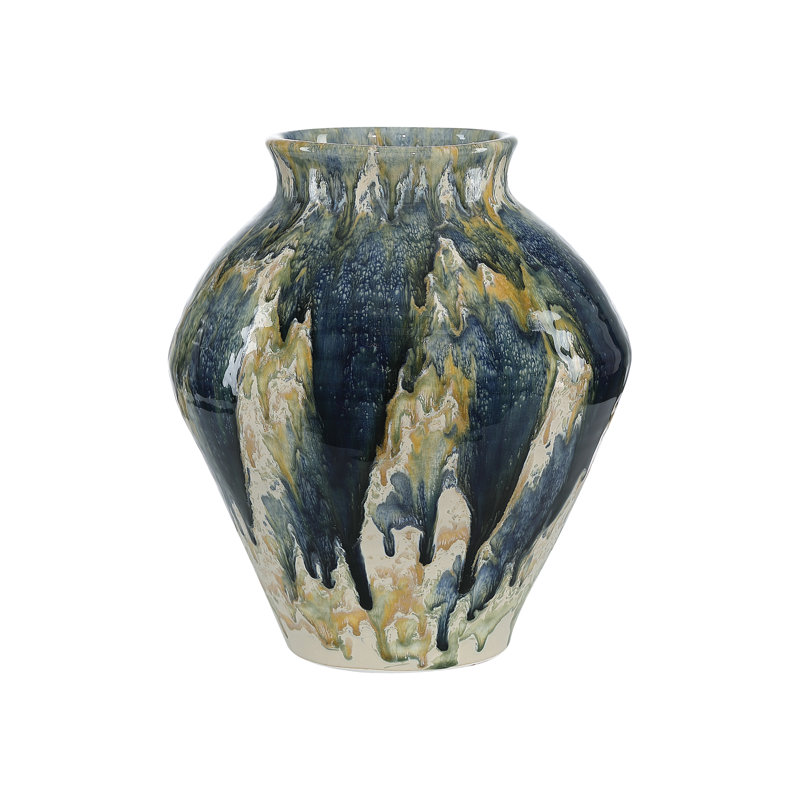 Macchiato Terracotta Table Vase