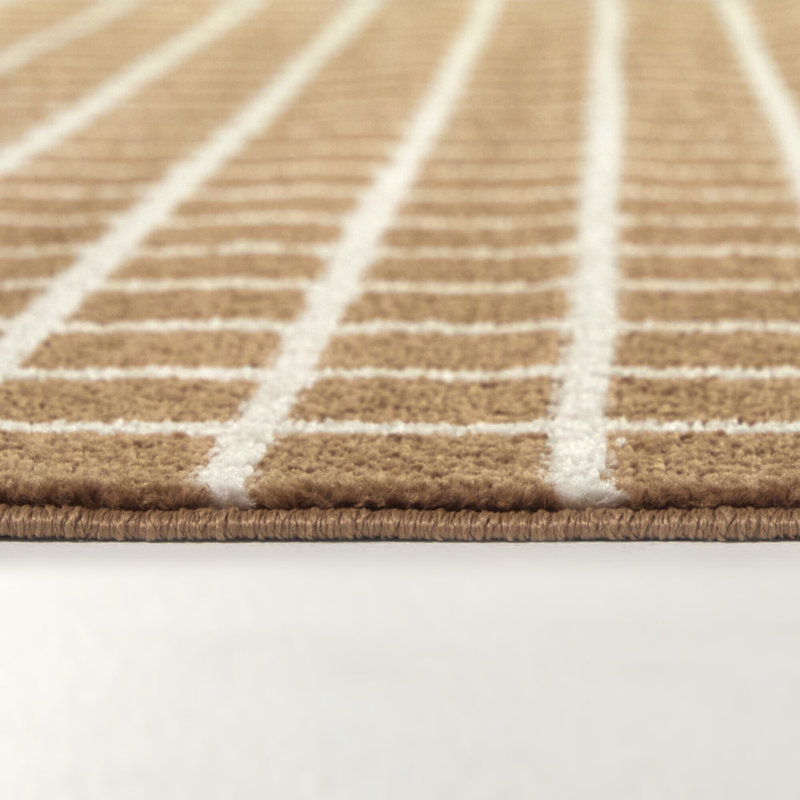 Tapis brun Davey, Rectangle 5 pi 3 po x 7 pi