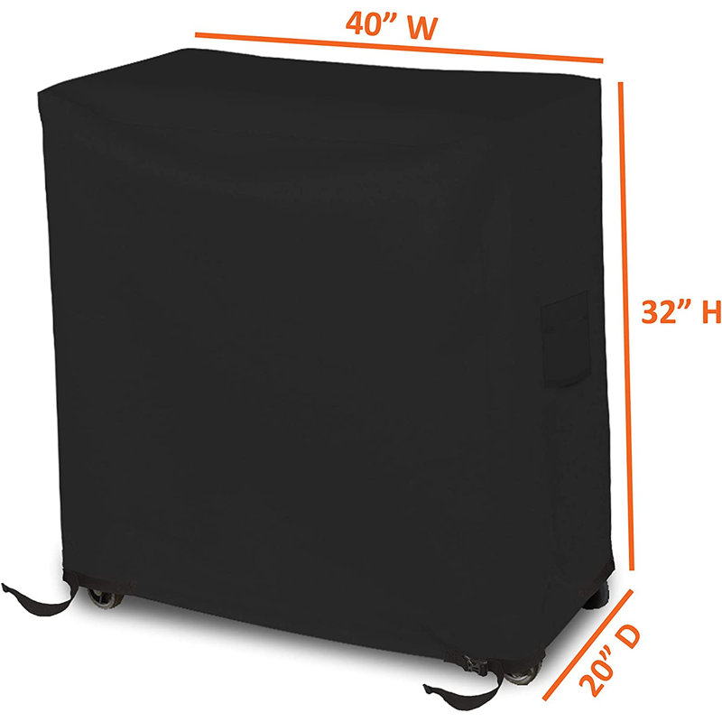Housse pour chariot de refroidisseur d'extérieur imperméable, H 32 po x l 40 po x P 20 po