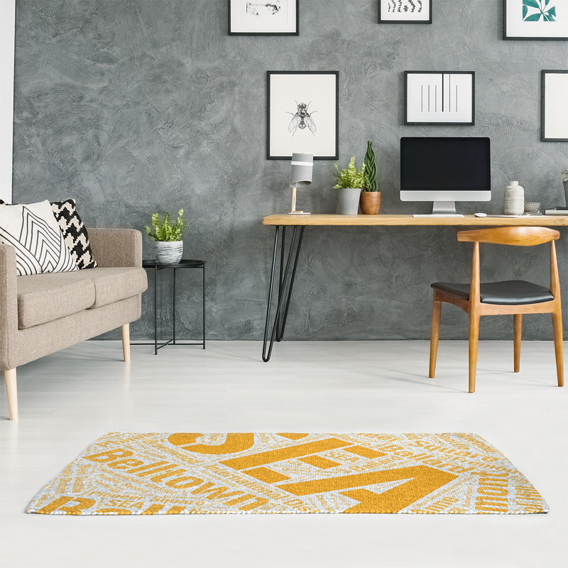 Chenille Indoor Rug, Rectangle 4' x 6'