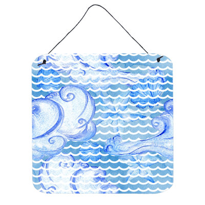 Abstract Wall Decor on Metal