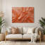 «Lyrical Abstraction 80», art mural en métal rose-165445239