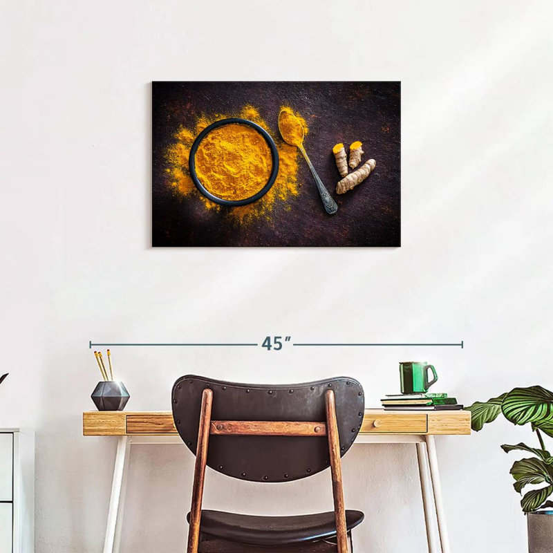 Turmeric Powder Bowl, 20" H x 30" W