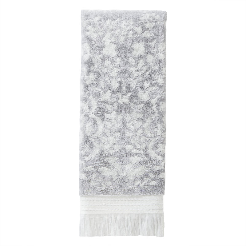 Margo Turkish Cotton Plush Jacquard Hand Towel