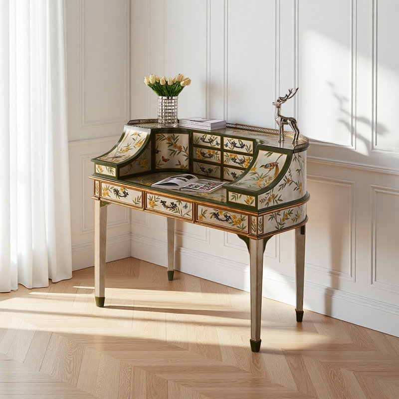 Bureau peint de style européen